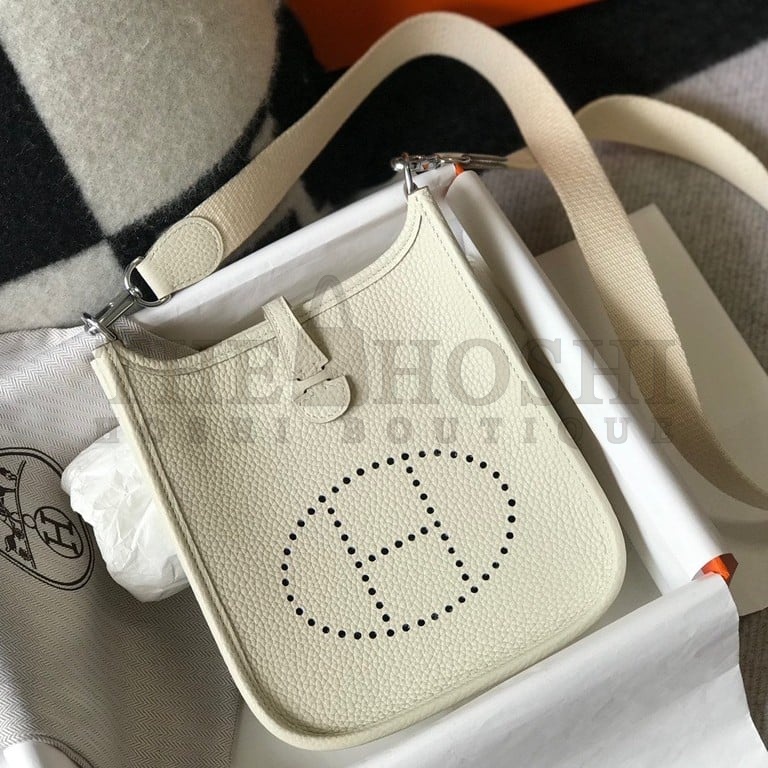 H**me5 Evelyne III Mini Bag In Beton Clemence Leather Master Quality