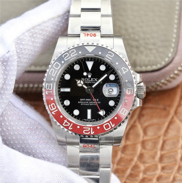 R01ex GMT-Master II Coke Black Dial Men's Watch 16710 Master Quality