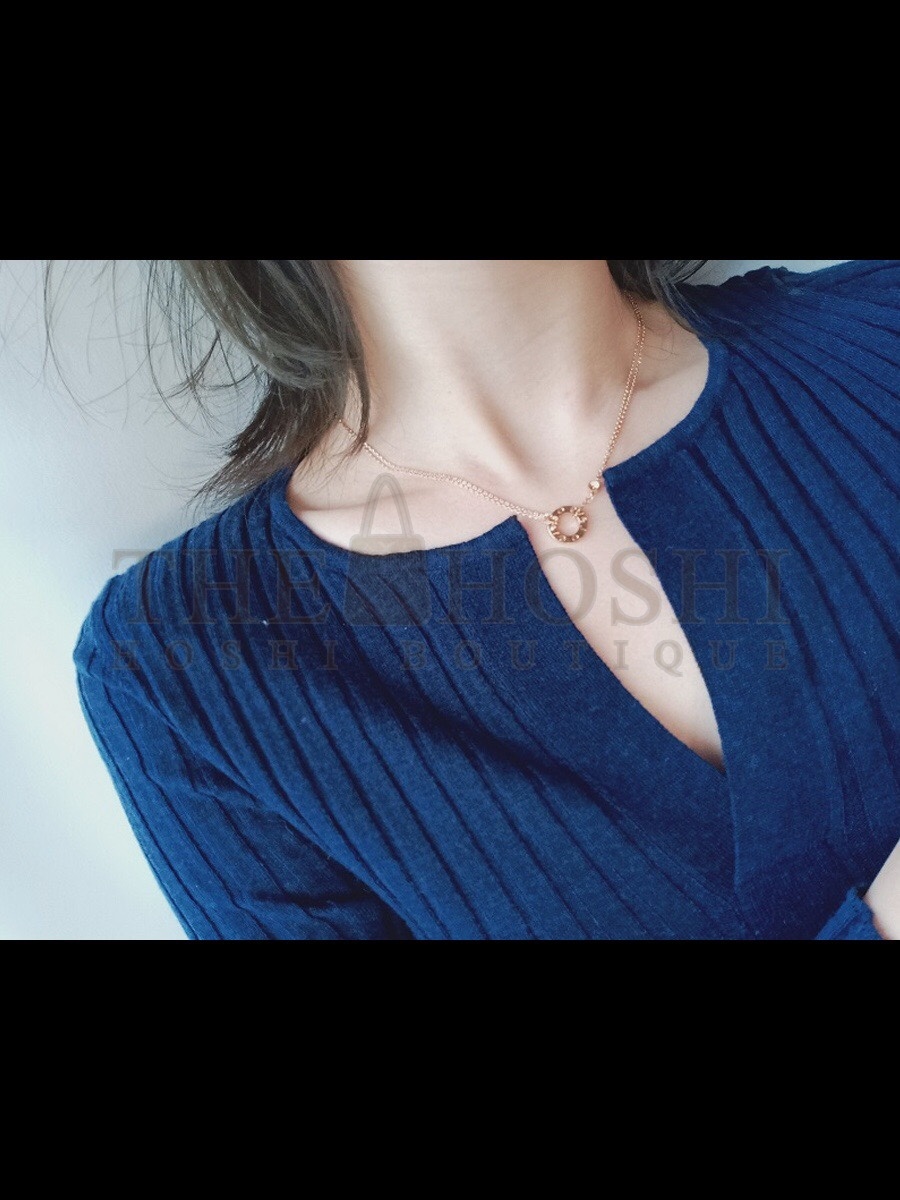 Ca*t1er LOVE NECKLACE, 2 D1am0ndS Master Quality