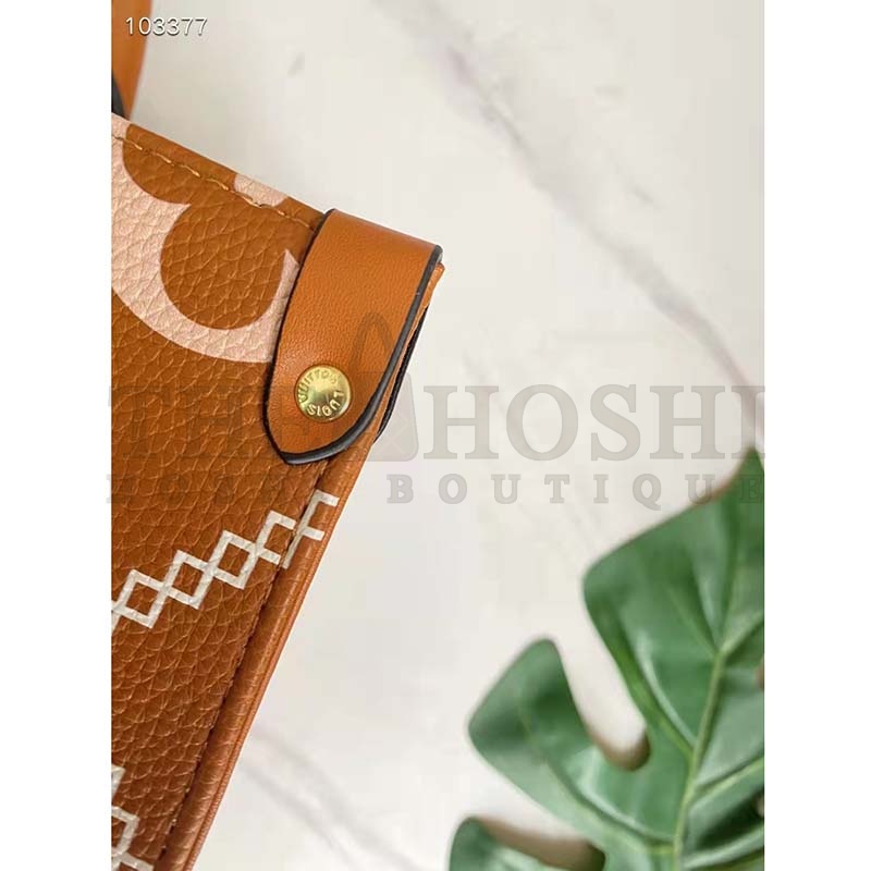 L0vis Vvtt0n LV Women OnTheGo MM Tote Bag Arizona Embossed S*pple Grained Cowhide Master Quality