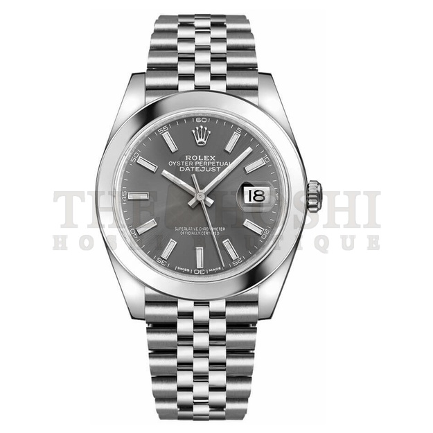R01ex Datejust 41 Oystersteel Men's Watch 126300-0008 Master Quality