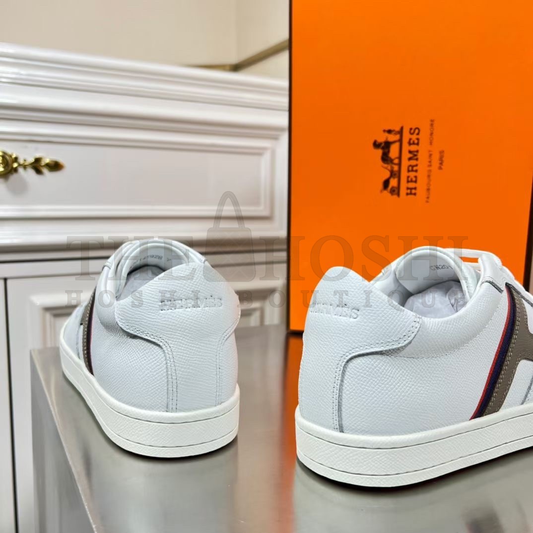 H**me5 Boomerang Sneakers In Multicolore White Leather Master Quality