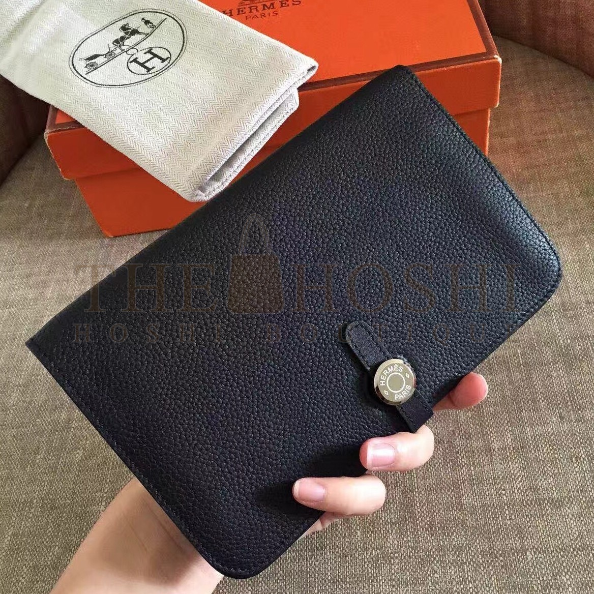 H**me5 Black Dogon Duo Combined Wallet Master Quality