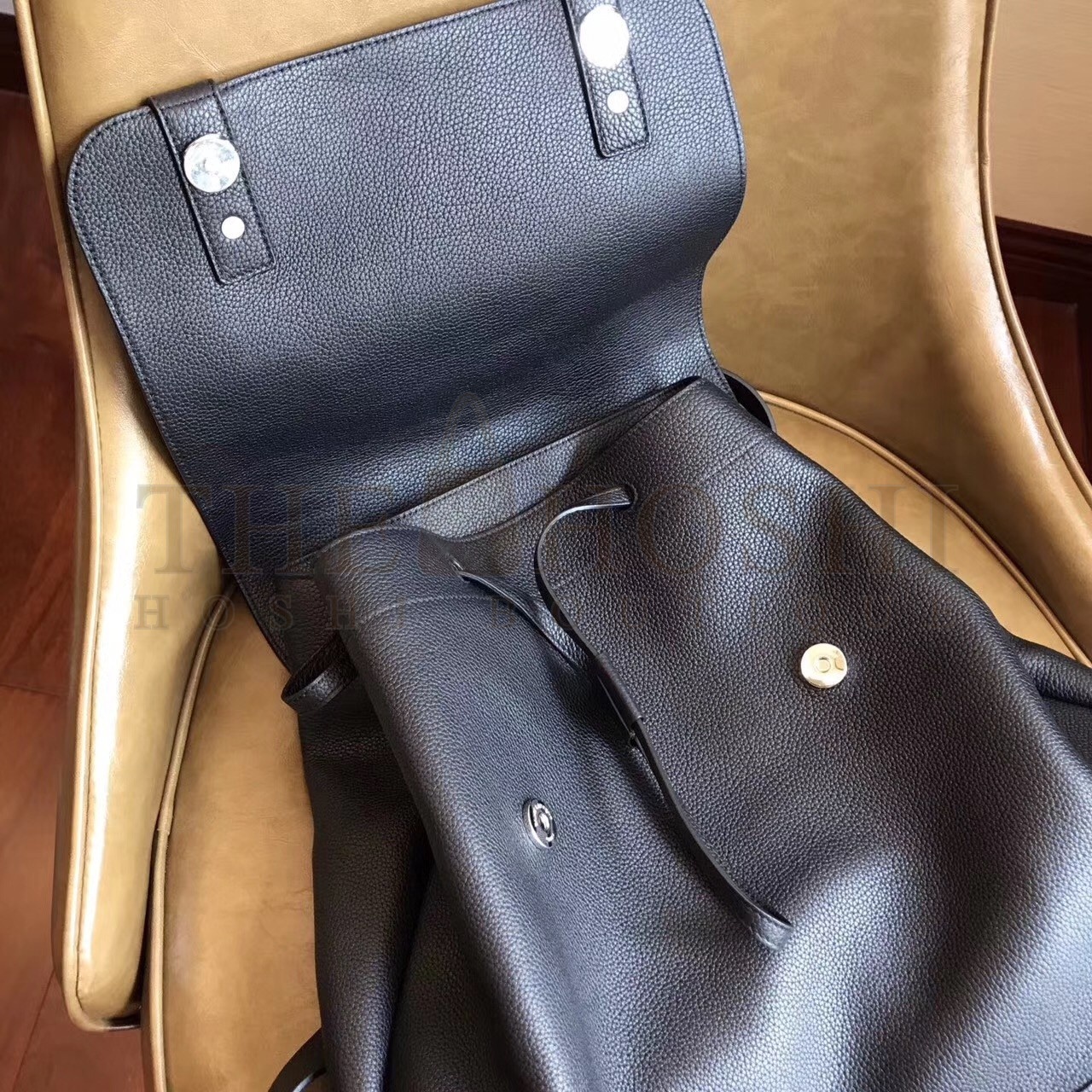 Sa1nt Lau*nt Black Sac De Jour Souple Backpack Master Quality