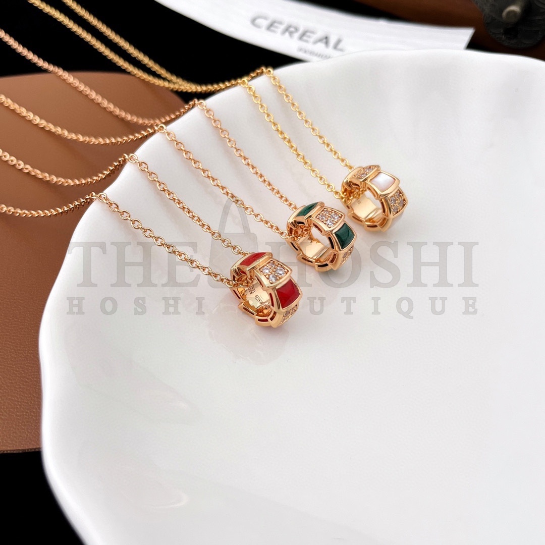 Bv1g*ai SERPENTI VIPER NECKLACE Master Quality