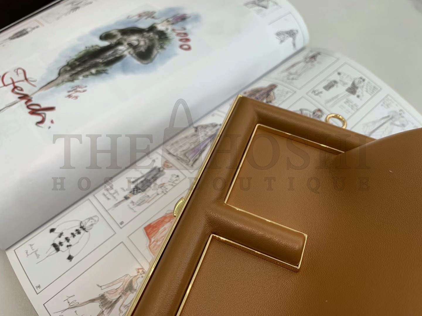 F**di First Small Bag In Brown Nappa Leather Master Quality