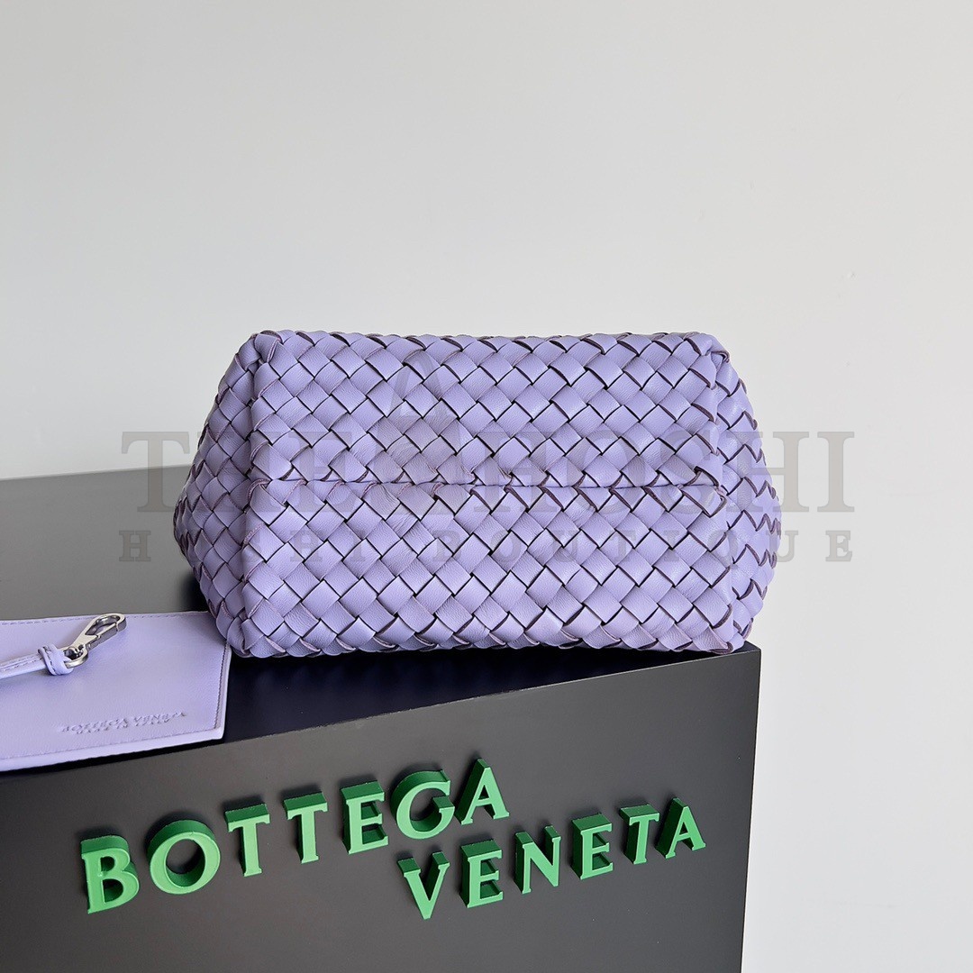 B0tt*ga Ven*ta Cabat Mini Bag In Wisteria Intrecciato Lambskin Master Quality