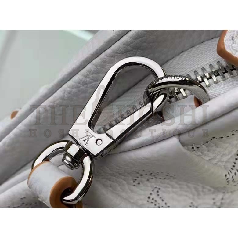 L0vis Vvtt0n LV Women Scala Mini Pouch Gris Souris Mahina Perforated Calf Leather Master Quality