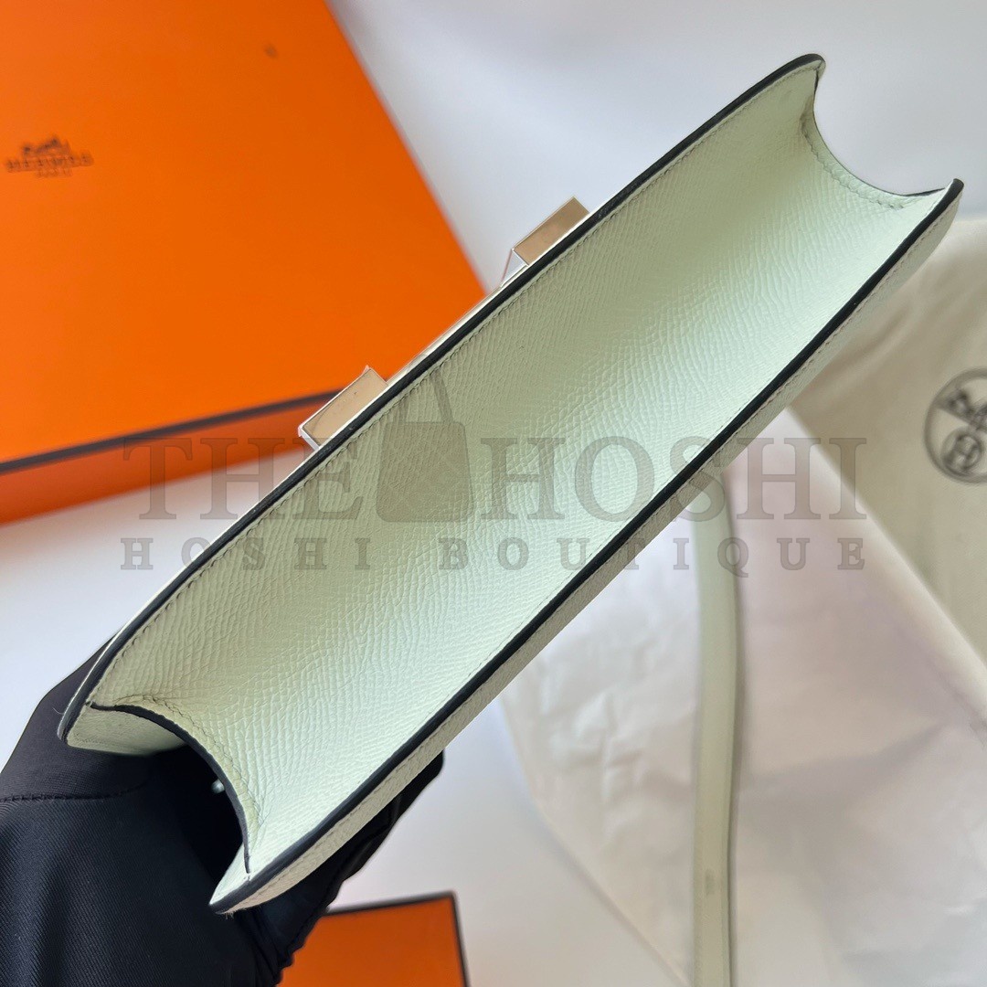 H**me5 Constance 1-24 Mirror Bag In Vert Fizz Epsom Calfskin Master Quality