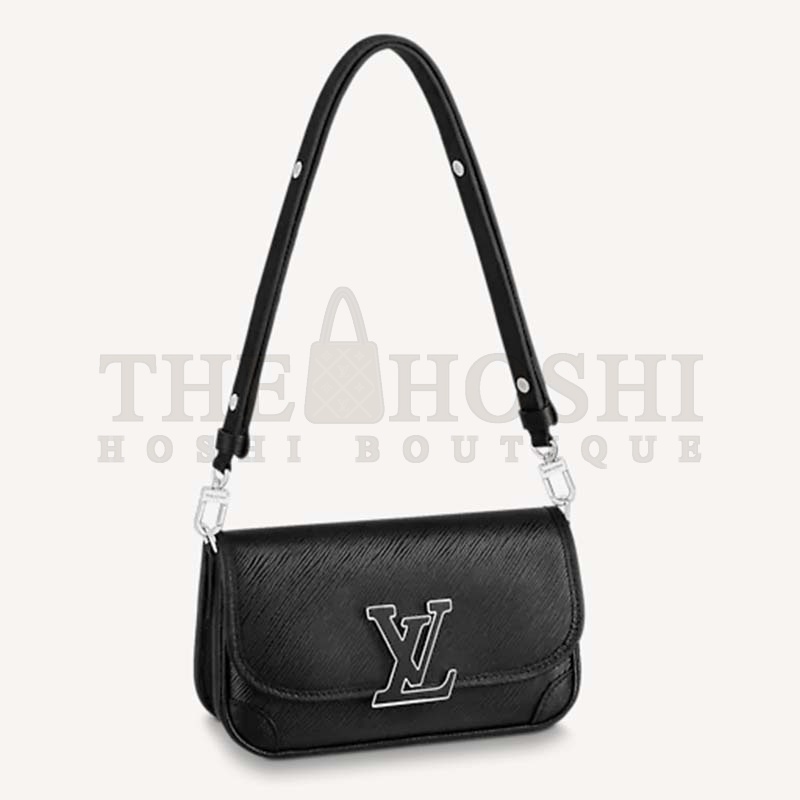 L0vis Vvtt0n LV Women Buci Crossbody Black Epi Grained Smooth Cowhide Leather Master Quality