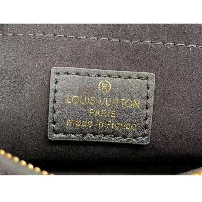 L0vis Vvtt0n LV Women New Wave Chain Bag GM Black Quilted Smooth Calf Leather Master Quality