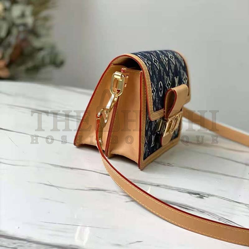L0vis Vvtt0n LV Women Since 1854 Dauphine MM Handbag Monogram Flowers Canvas Master Quality