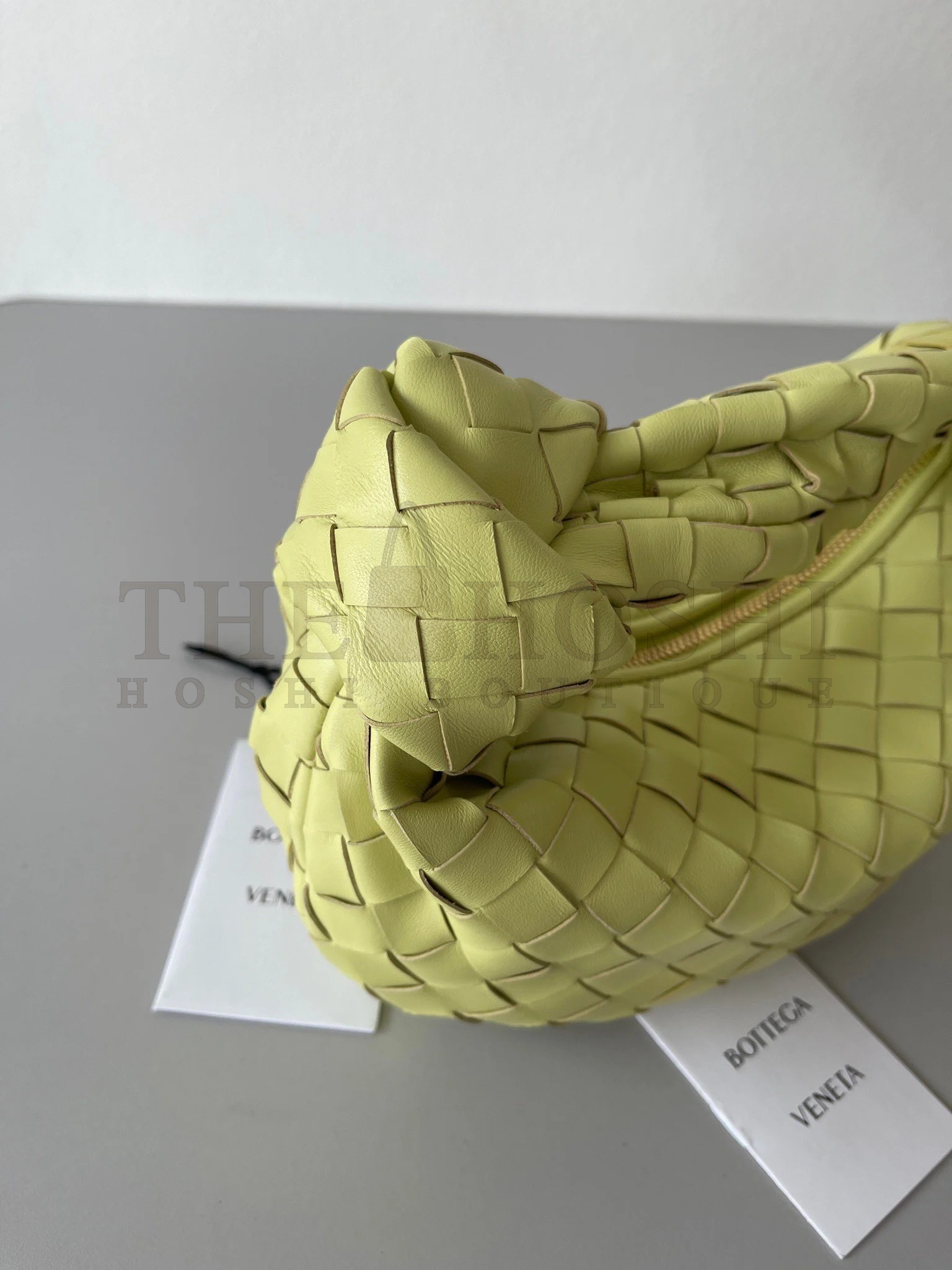 B0tt*ga Ven*ta BV Jodie Mini Bag In Kiwi Intrecciato Lambskin Master Quality