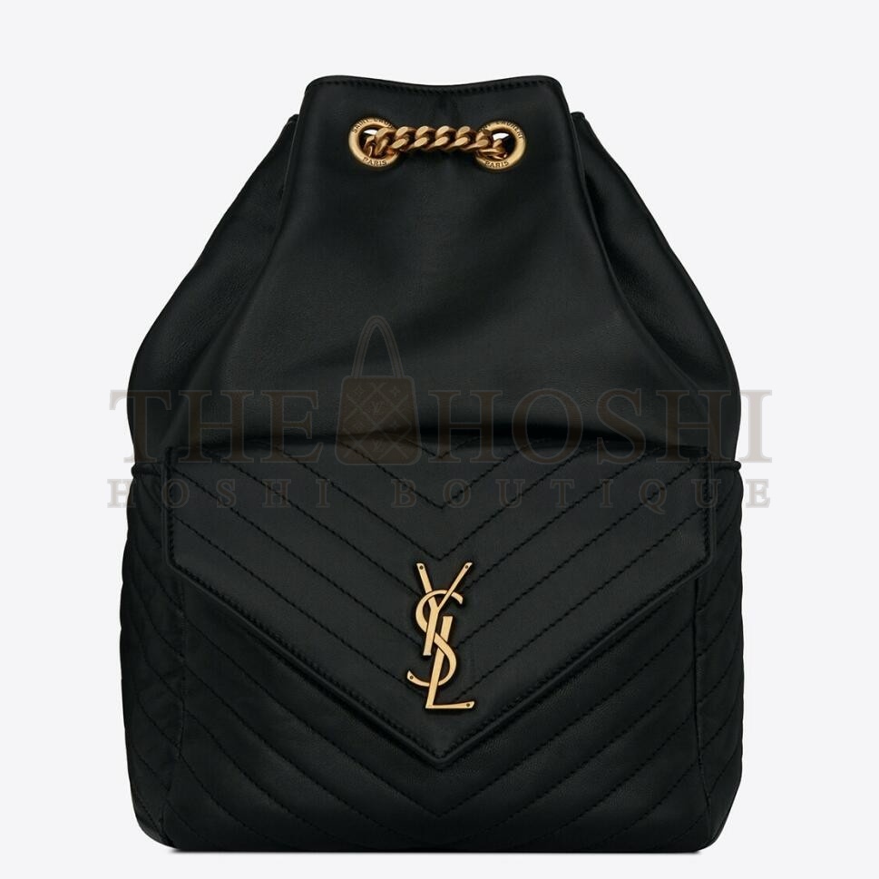 Sa1nt Lau*nt Joe Backpack In Black Lambskin Master Quality