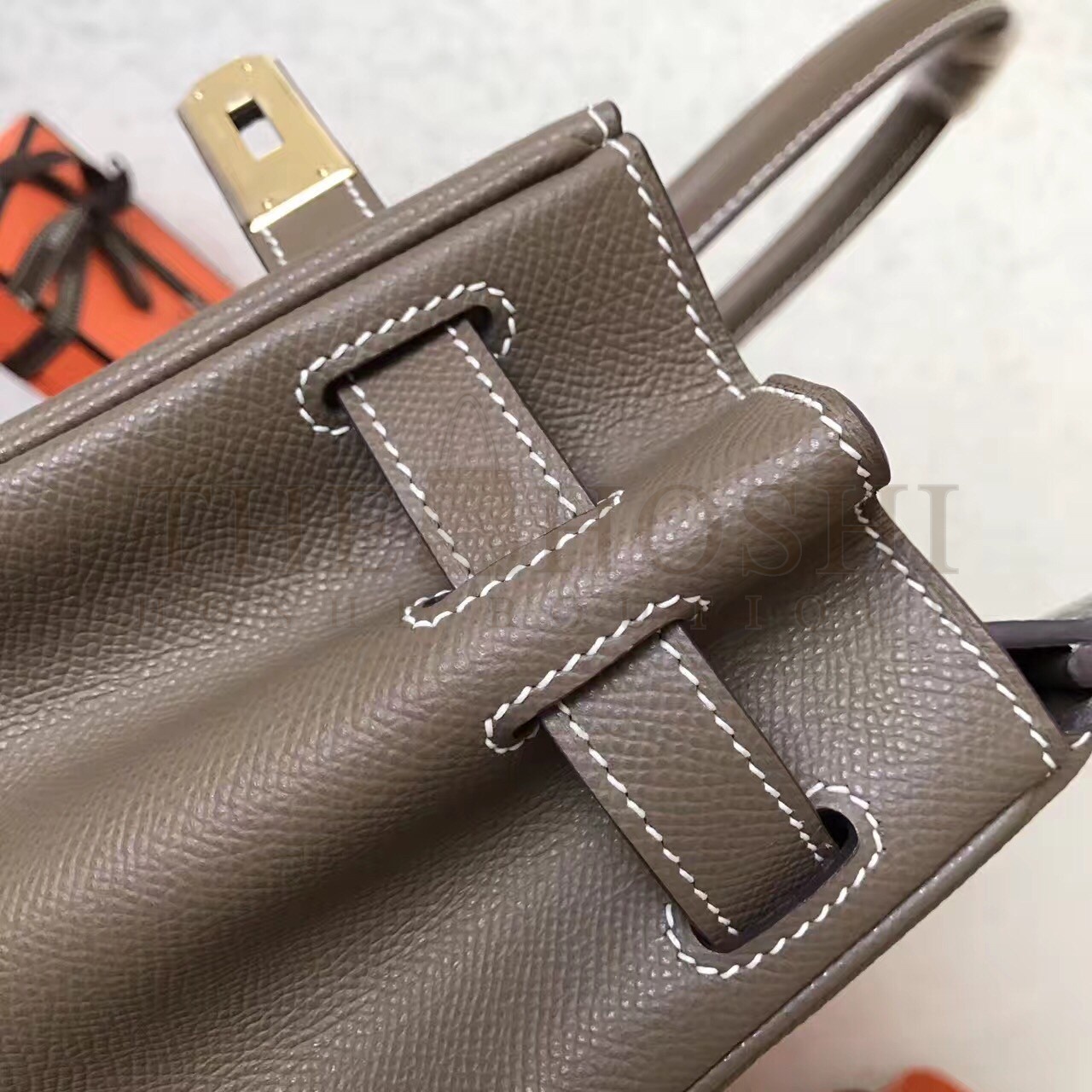 H**me5 Taupe Birkin 30cm Clemence Handmade Bag Master Quality