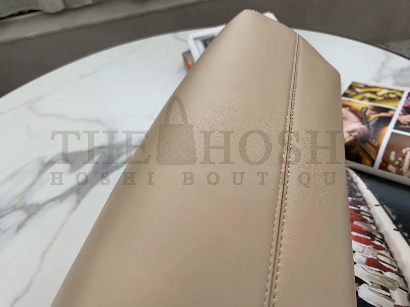 F**di First Medium Bag In Beige Nappa Leather Master Quality