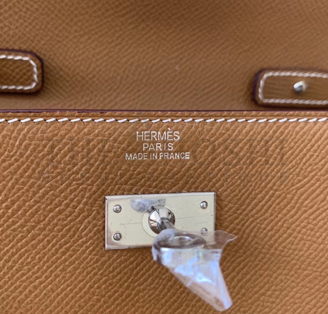 H**me5 Kelly Classique To Go Wallet In Gold Epsom Calfskin Master Quality