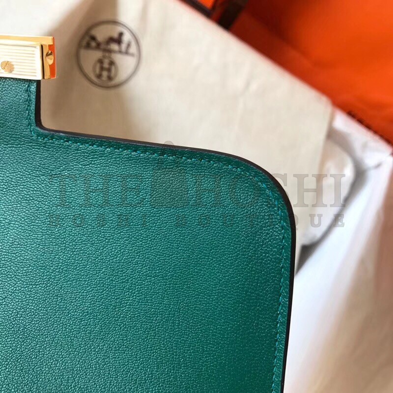 H**me5 Epsom Constance 24cm Malachite Handmade Bag Master Quality