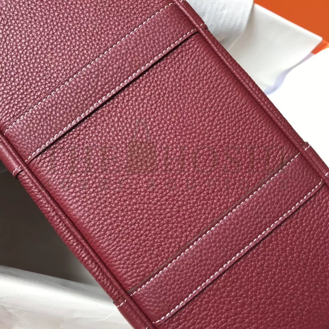 H**me5 Ruby Clemence Garden Party 30cm Handmade Bag Master Quality