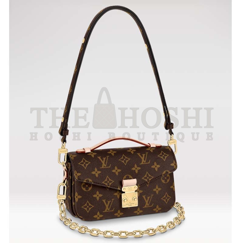 L0vis Vvtt0n LV Women Pochette Metis East West Bag Brown Monogram Coated Canvas Master Quality