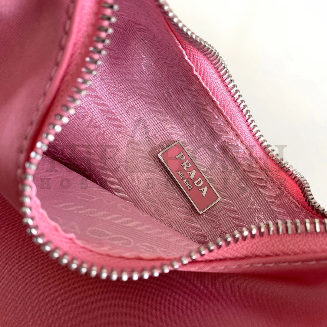 Pra*a Re-Edition 2005 Shoulder Bag In Pink Re-Nylon Master Quality