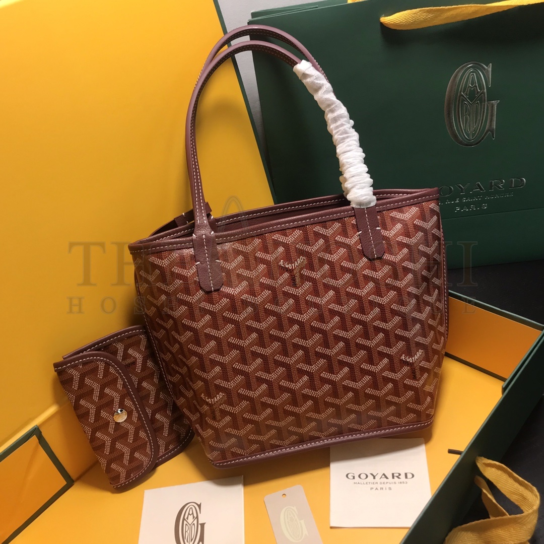 G09ard Anjou Tote Schwarz Double-sided use  bag  Mini size：20cm    PM size：34cm    GM size：39cm Master Quality