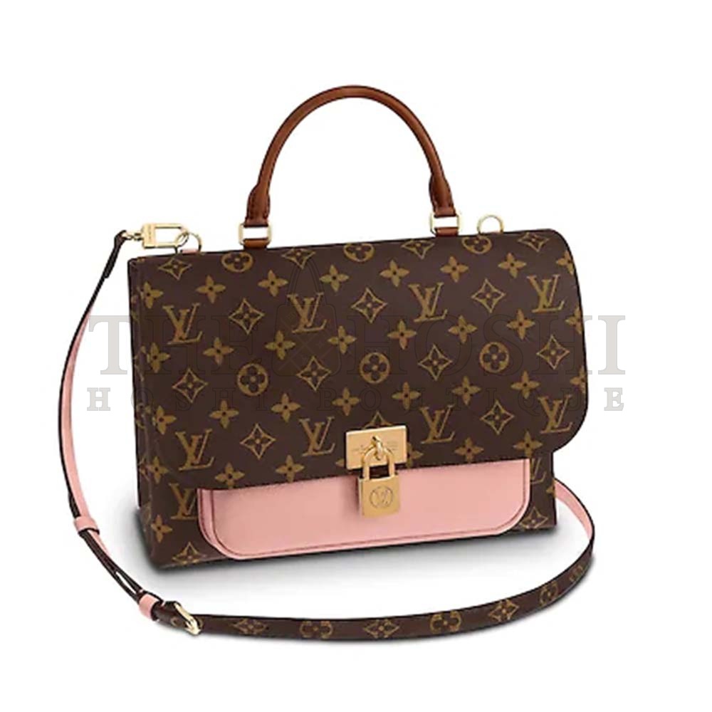 L0vis Vvtt0n LV Women Marignan Bag in Monogram Canvas and Calf Leather Master Quality
