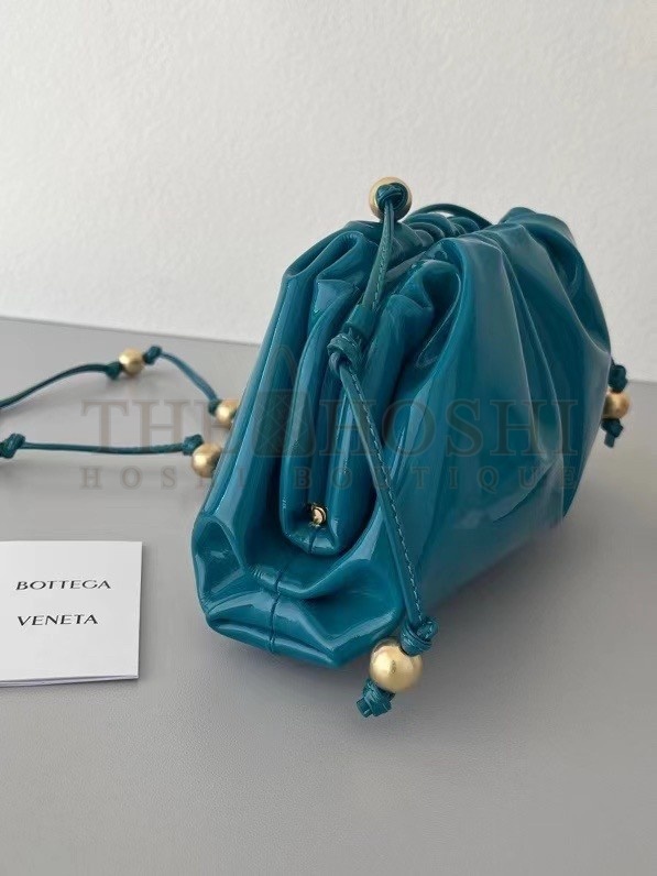 B0tt*ga Ven*ta Mini Pouch In Blaster Patent Leather Master Quality