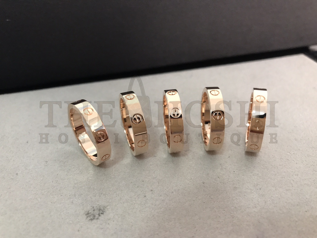 Ca*t1er ring LOVE TRAURING LOVE Ehering aus 750er Gelbgold 18K Gelbgold plate top 1:1 qualtiy Master Quality