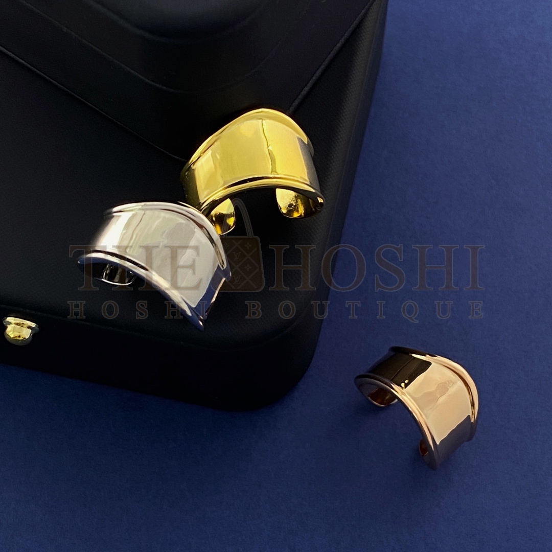 T*f*ny Medium Bone CuffinSterling Silver Ring Master Quality