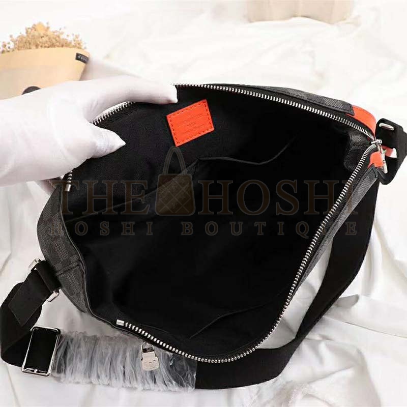 L0vis Vvtt0n LV Men Damier Cobalt Race Discovery Messenger PM Bag-Grey Master Quality