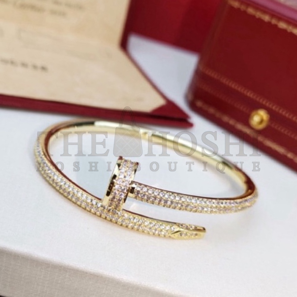 Ca*t1er 3-color JUSTE UN CLOU bracelet 18k Master Quality
