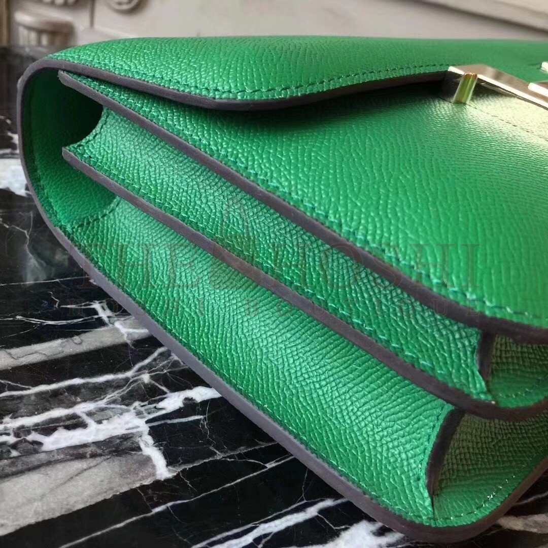 H**me5 Bamboo Constance MM 24cm Epsom Leather Bag Master Quality