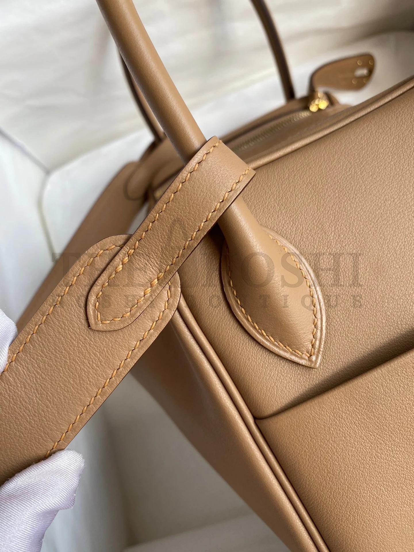H**me5 Lindy 26 Handmade Bag In Chai Swift Calfskin Master Quality