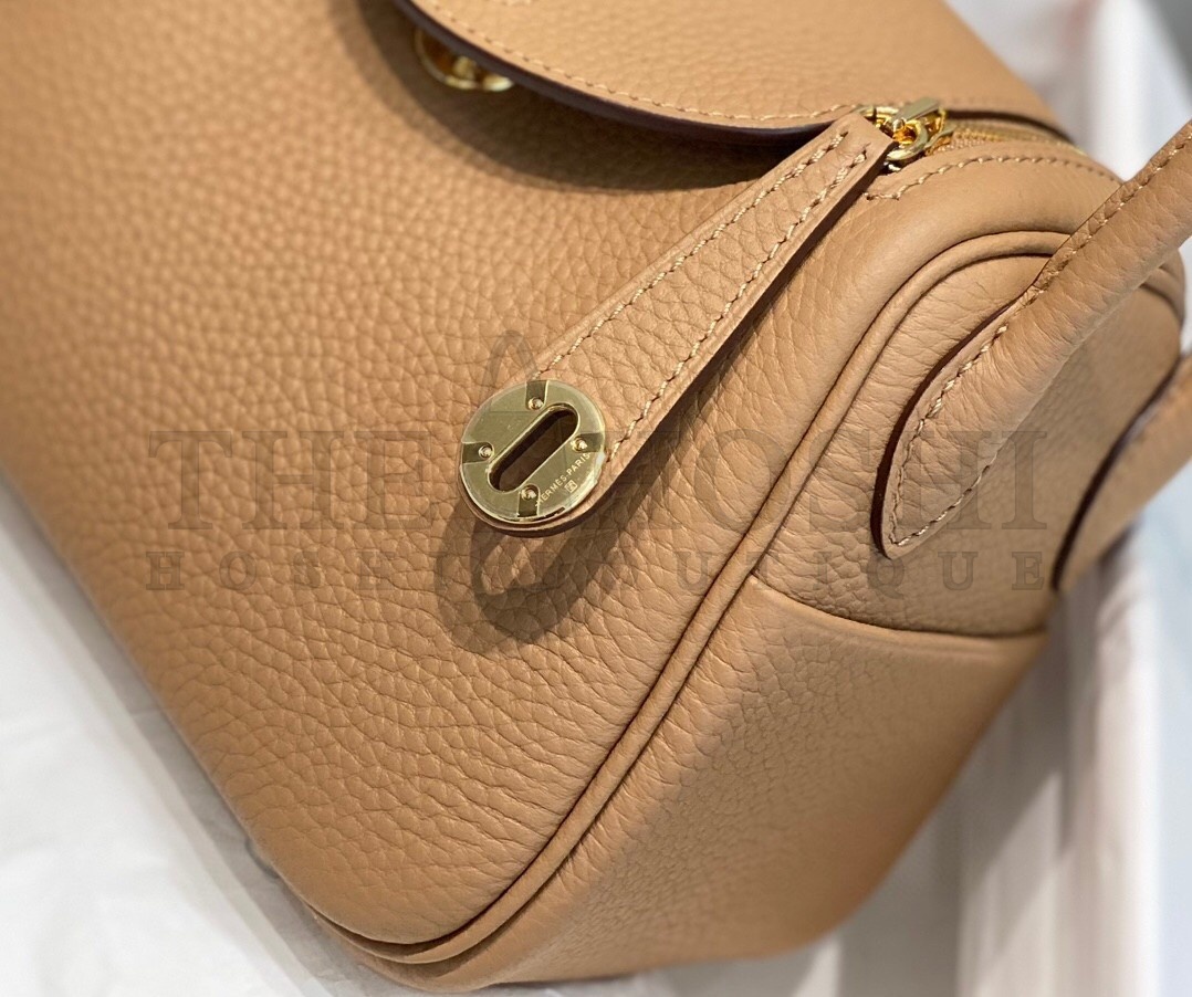 H**me5 Lindy Mini Bag In Chai Clemence Leather GHW Master Quality