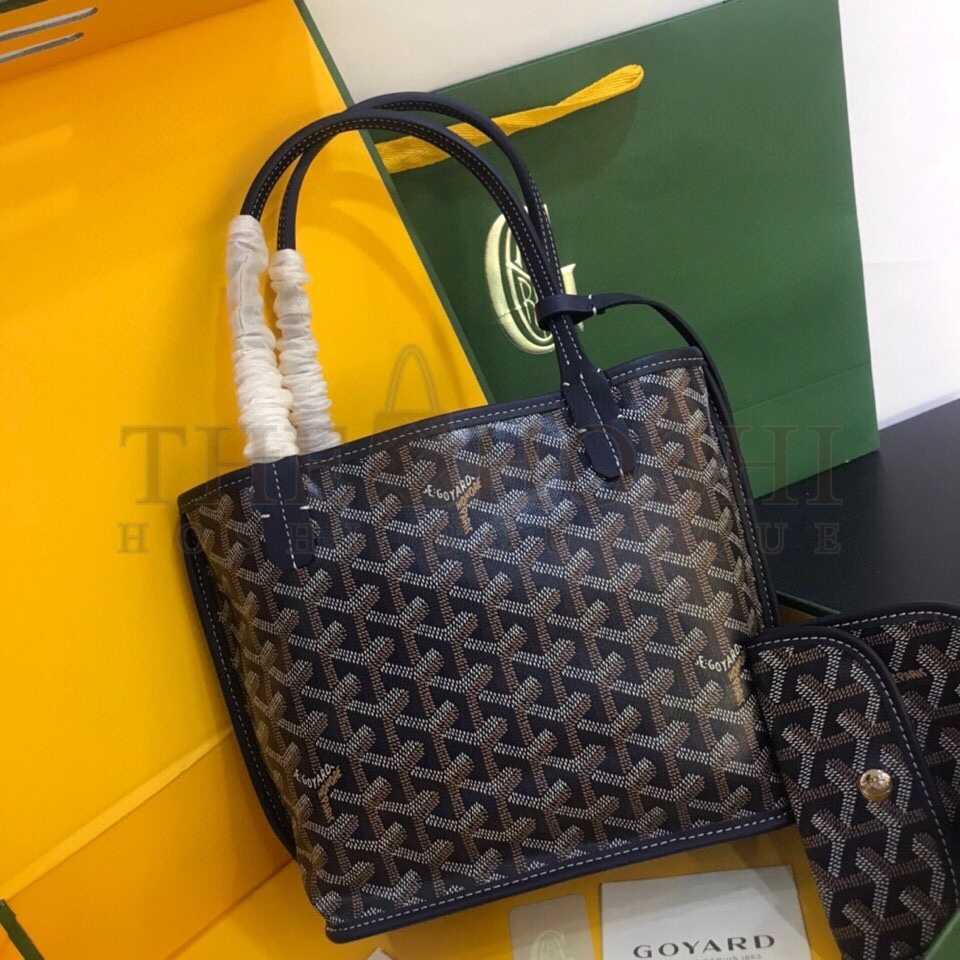 G09ard Anjou Tote Schwarz Double-sided use  bag  Mini size：20cm    PM size：34cm    GM size：39cm Master Quality