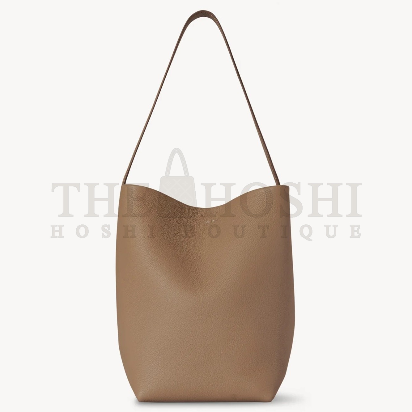 The R0w Medium N/S Park Tote in Taupe Grained Leather Master Quality