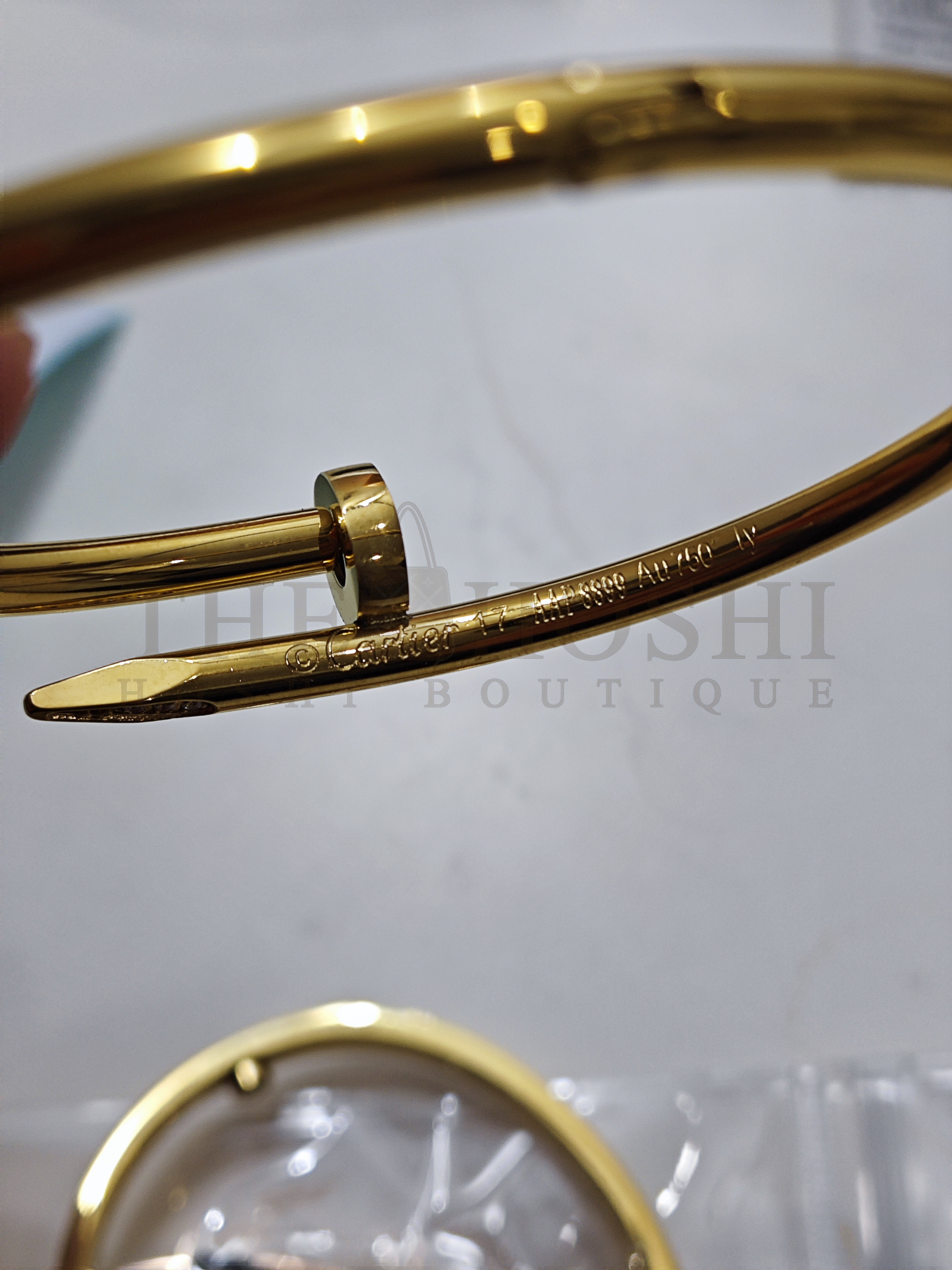Ca*t1er JUSTE UN CLOU Bracelet, White Gold & Rose Gold & Yellow Gold Master Quality