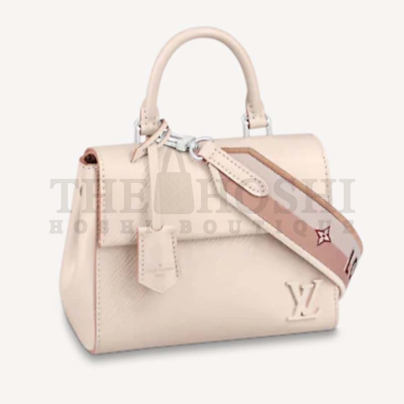 L0vis Vvtt0n LV Women Cluny Mini Handbag Quartz Epi Grained Smooth Cowhide Leather Master Quality