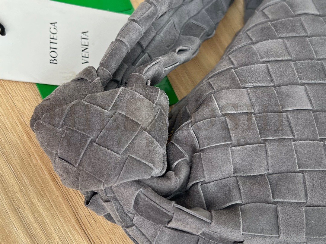 B0tt*ga Ven*ta BV Jodie Mini Bag In Thunder Intrecciato Suede Master Quality