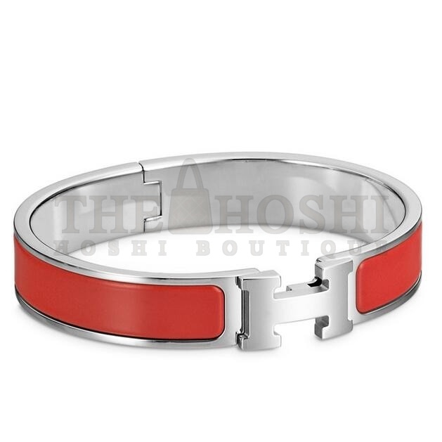 H**me5 Red Enamel Clic H PM Bracelet Master Quality