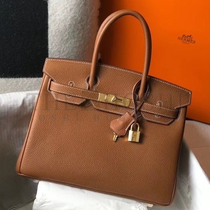H**me5 Brown Clemence Birkin 30cm Bag Master Quality