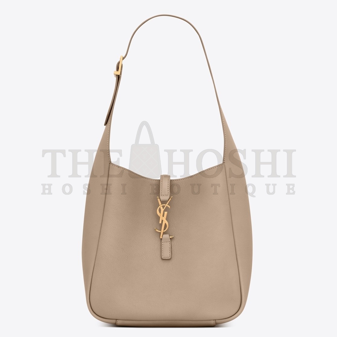 Sa1nt Lau*nt Le 5 A 7 Soft Small Shoulder Bag in Beige Leather Master Quality