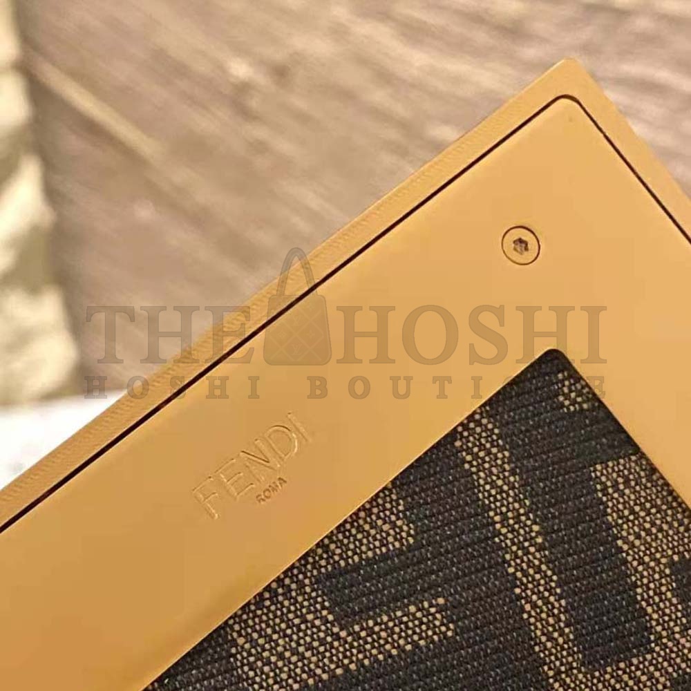 F**di Women First Medium Nappa Leather Bag-Maroon Master Quality