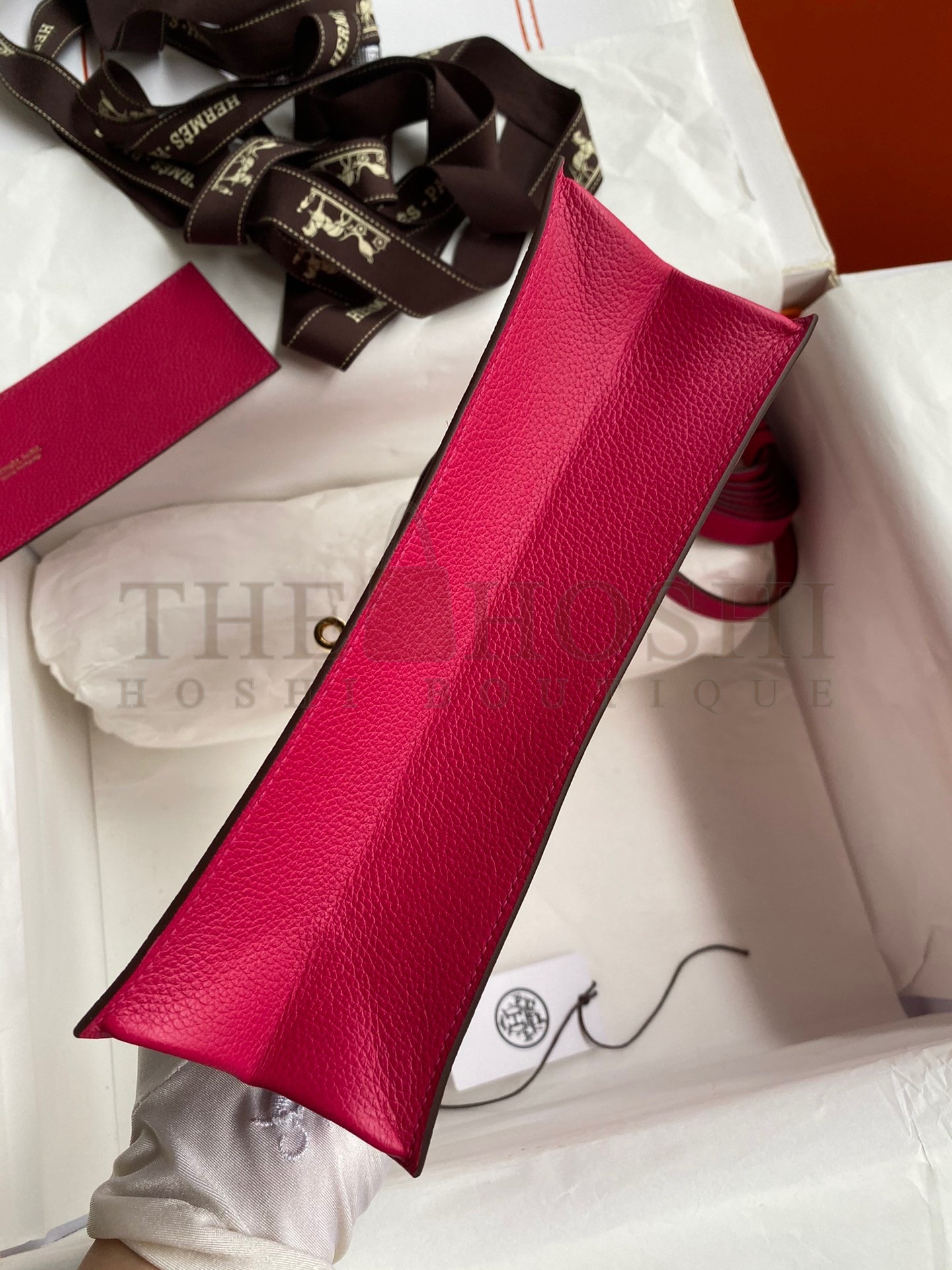 H**me5 Kelly Danse II Bag In Rose Mexico Evercolor Calfskin Master Quality