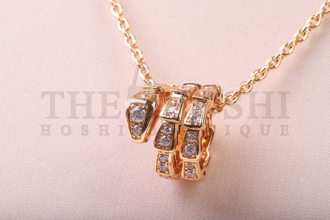 Bv1g*ai SERPENTI VIPER NECKLACE Master Quality