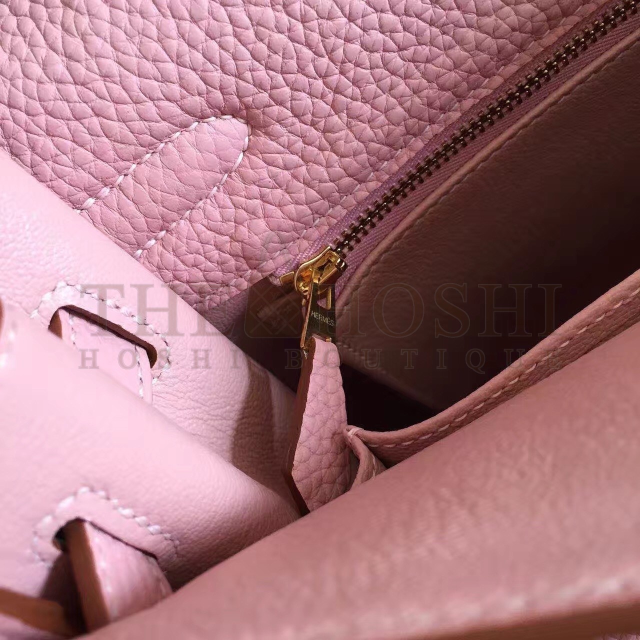 H**me5 Pink Clemence Kelly Retourne 32cm Handmade Bag Master Quality