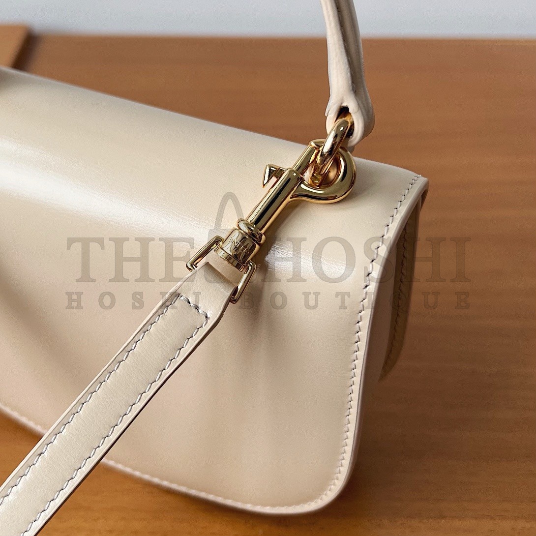 Ce1i*e Mini Besace Clea Bag in Nude Calfskin Master Quality