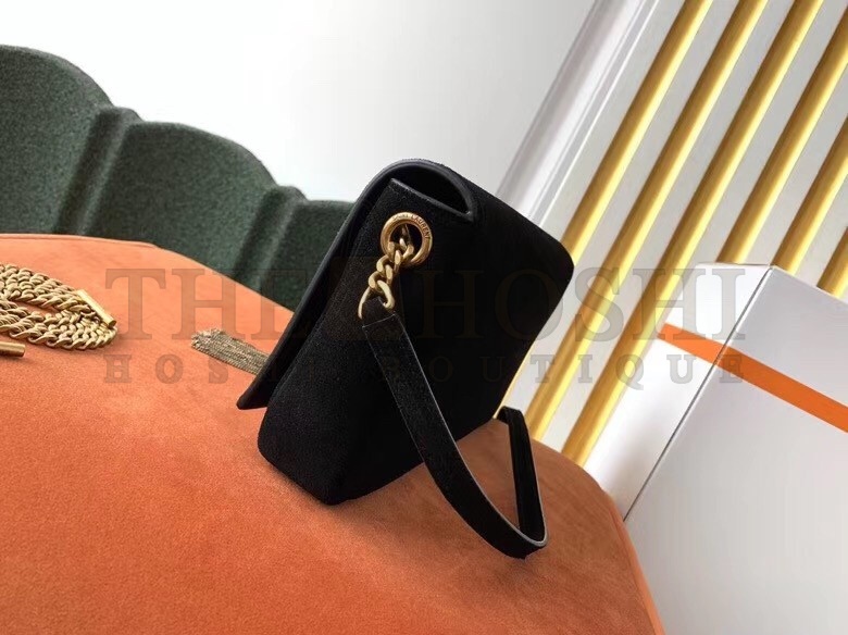Sa1nt Lau*nt Kate 99 Shoulder Bag In Black Suede Master Quality