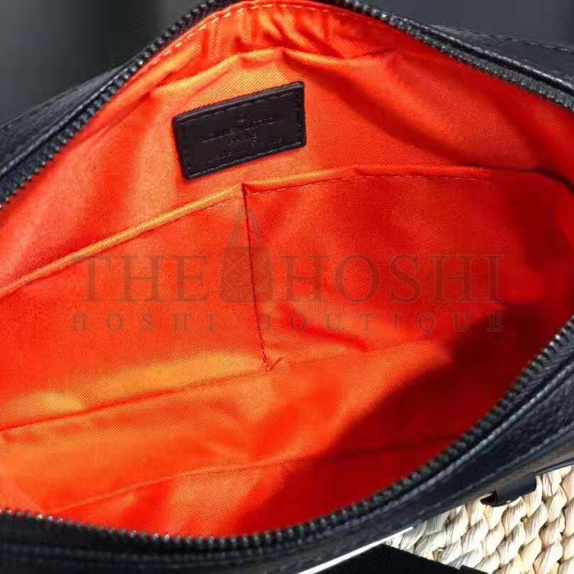 L0vis Vvtt0n LV Men Alpha Messenger in Dark Silver Taurillon Leather-Black Master Quality